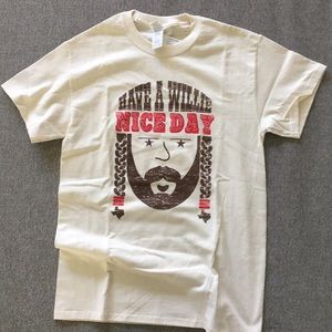‘Have a Willie Nice Day’ Willie Nelson Tee